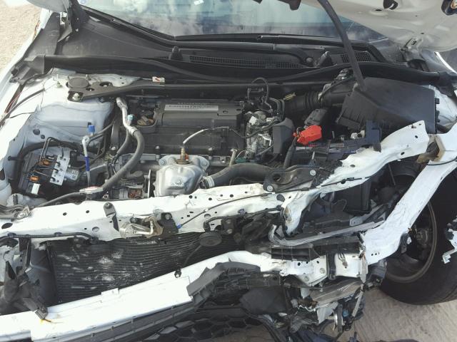 1HGCR2F8XDA189768 - 2013 HONDA ACCORD EXL WHITE photo 7