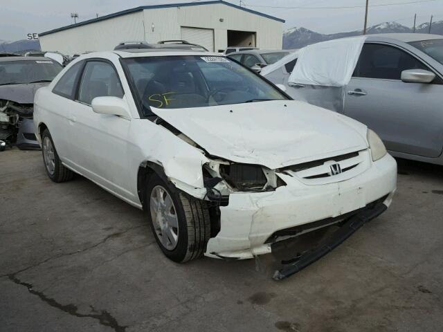 1HGEM21962L031176 - 2002 HONDA CIVIC EX WHITE photo 1