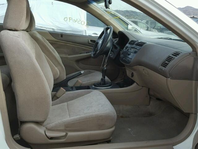 1HGEM21962L031176 - 2002 HONDA CIVIC EX 白色 照片 5