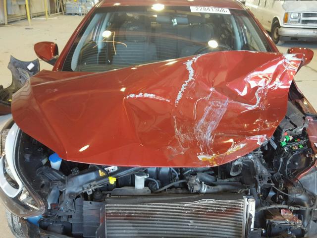 5NPDH4AE4GH676024 - 2016 HYUNDAI ELANTRA SE RED photo 7