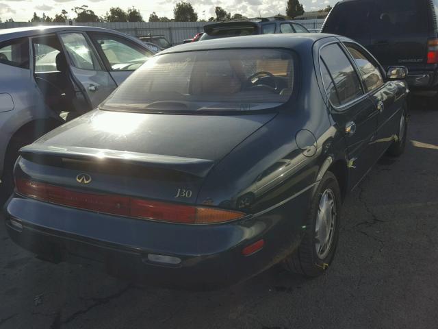 JNKAY21D7SM217615 - 1995 INFINITI J30 GREEN photo 4