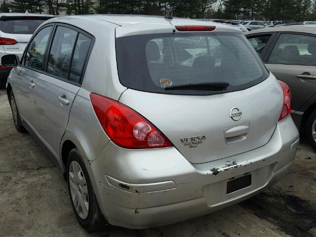 3N1BC13E79L447702 - 2009 NISSAN VERSA S SILVER photo 3