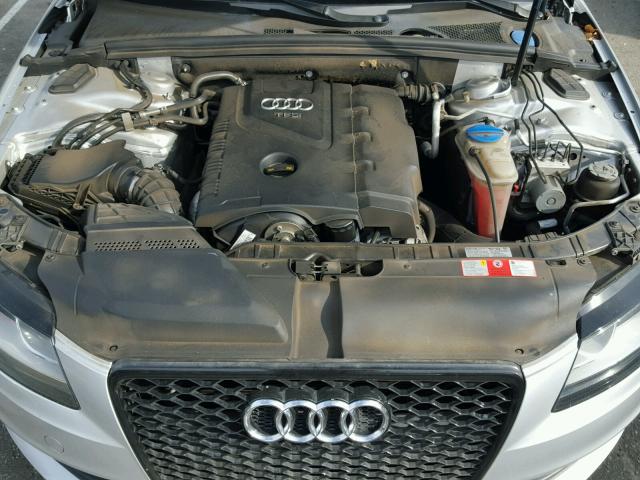 WAUAFAFL9AN030187 - 2010 AUDI A4 PREMIUM SILVER photo 7