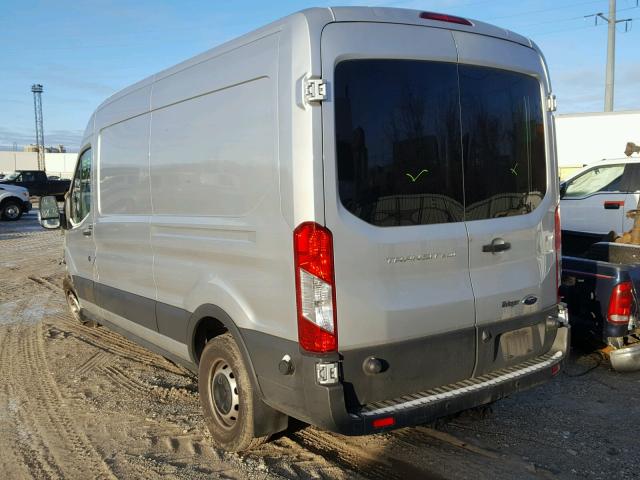 1FTYR2CM5GKB38327 - 2016 FORD TRANSIT T- SILVER photo 3