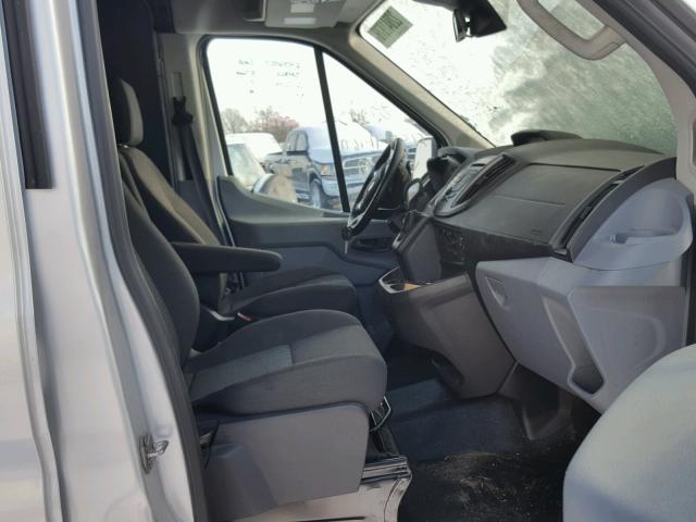 1FTYR2CM5GKB38327 - 2016 FORD TRANSIT T- SILVER photo 5