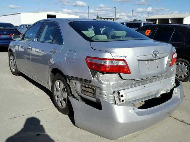 4T1BE46K67U603124 - 2007 TOYOTA CAMRY NEW SILVER photo 3