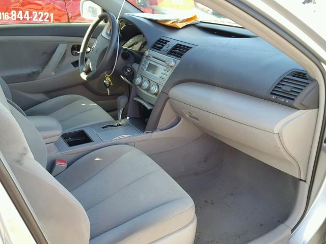 4T1BE46K67U603124 - 2007 TOYOTA CAMRY NEW SILVER photo 5