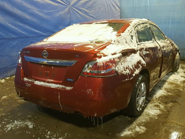 1N4AL3APXEC187140 - 2014 NISSAN ALTIMA 2.5 RED photo 4