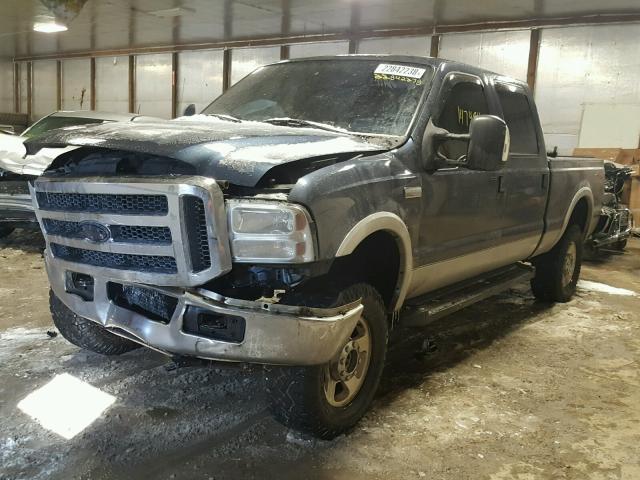 1FTSW21P06EA01224 - 2006 FORD F250 SUPER BLUE photo 2