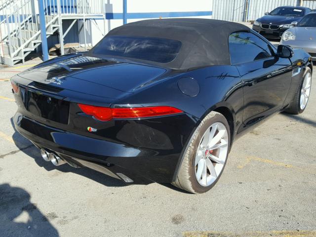 SAJWA6FU4F8K18815 - 2015 JAGUAR F-TYPE S BLACK photo 4