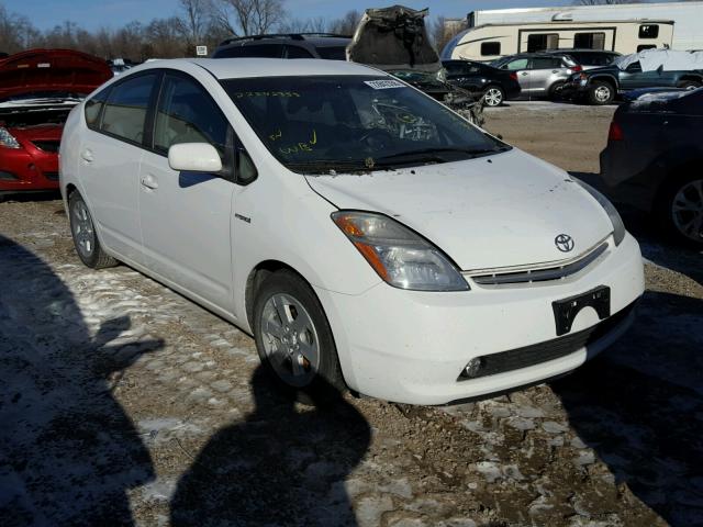 JTDKB20U987747925 - 2008 TOYOTA PRIUS WHITE photo 1