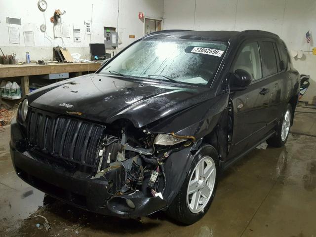 1J4FT47B19D242926 - 2009 JEEP COMPASS SP BLACK photo 2