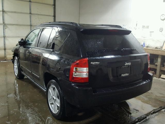 1J4FT47B19D242926 - 2009 JEEP COMPASS SP BLACK photo 3