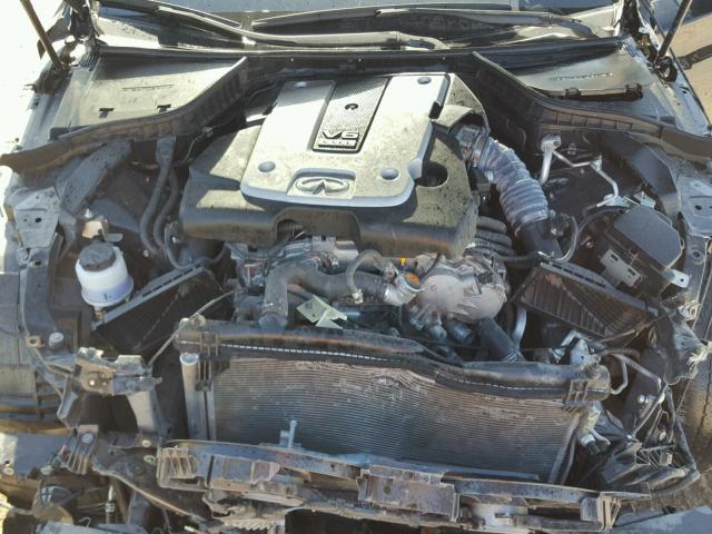 JN1BV7AP1EM688480 - 2014 INFINITI Q50 BASE Чорний фото 7