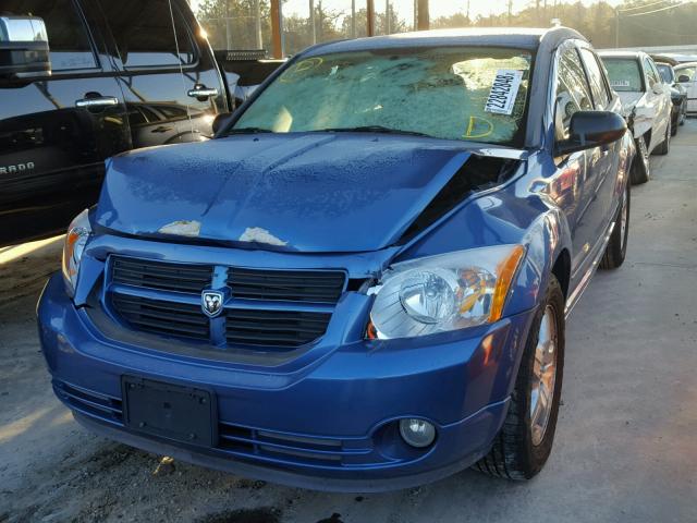 1B3HB48B77D128492 - 2007 DODGE CALIBER SX BLUE photo 2