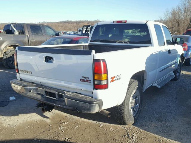 1GTEK19B96Z276269 - 2006 GMC NEW SIERRA WHITE photo 4