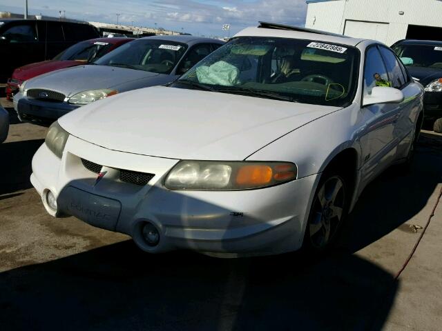 1G2HY52K54U210832 - 2004 PONTIAC BONNEVILLE WHITE photo 2