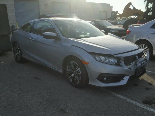 2HGFC3B76GH355906 - 2016 HONDA CIVIC EXL GRAY photo 1