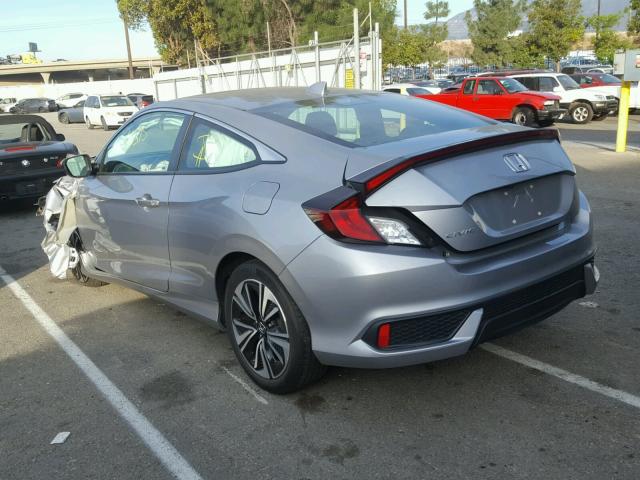 2HGFC3B76GH355906 - 2016 HONDA CIVIC EXL GRAY photo 3