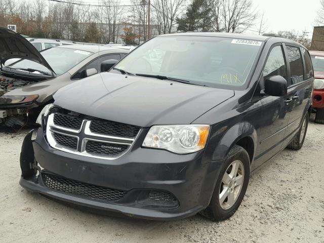 2D4RN3DG9BR755922 - 2011 DODGE GRAND CARA GRAY photo 2