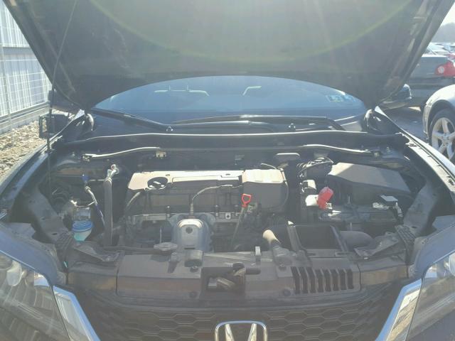 1HGCT1B74EA000459 - 2014 HONDA ACCORD EX BLACK photo 7