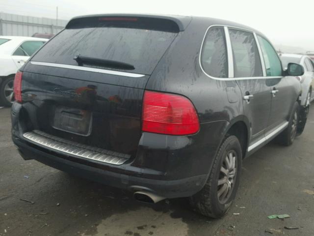 WP1AA29P56LA26841 - 2006 PORSCHE CAYENNE BLACK photo 4