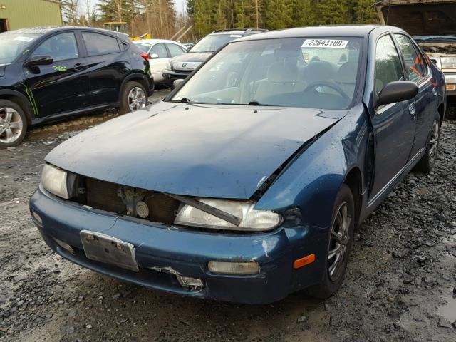 1N4BU31D8VC216562 - 1997 NISSAN ALTIMA XE GREEN photo 2