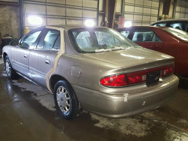 2G4WS52J821145927 - 2002 BUICK CENTURY CU TAN photo 3