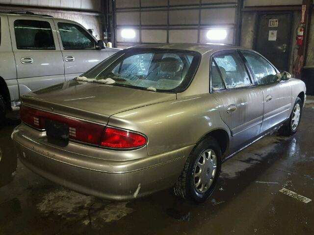 2G4WS52J821145927 - 2002 BUICK CENTURY CU TAN photo 4