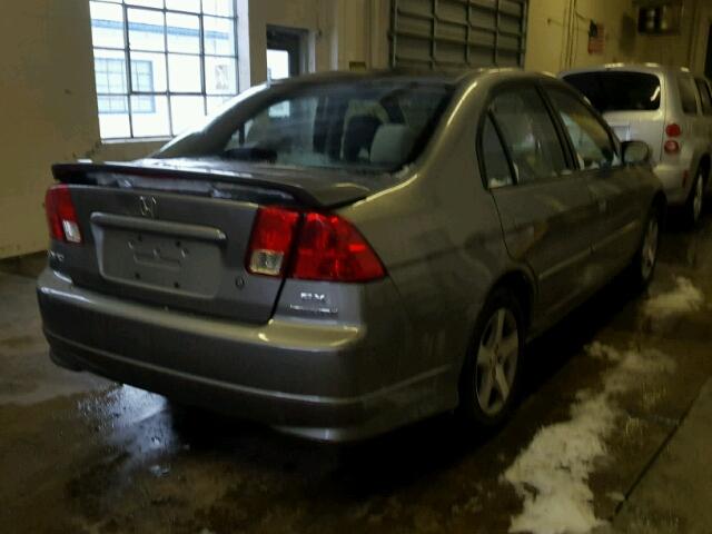 2HGES26765H543809 - 2005 HONDA CIVIC EX 灰色 照片 4