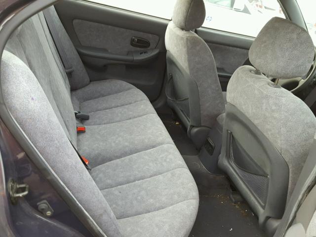 KMHDN45DX2U282838 - 2002 HYUNDAI ELANTRA GL BLUE photo 6