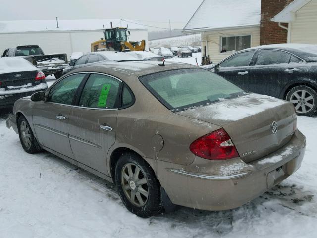 2G4WD582871220899 - 2007 BUICK LACROSSE C TAN photo 3