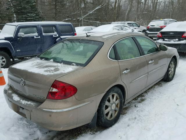 2G4WD582871220899 - 2007 BUICK LACROSSE C TAN photo 4