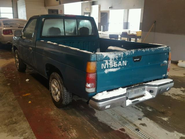 1N6SD11S1TC327610 - 1996 NISSAN TRUCK BASE GREEN photo 3