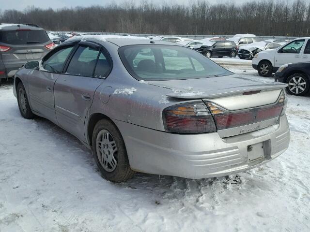 1G2HX52K65U212156 - 2005 PONTIAC BONNEVILLE SILVER photo 3