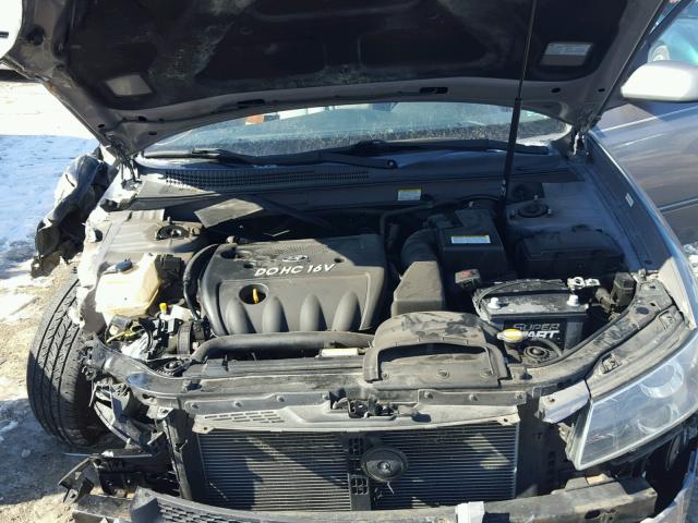 5NPET46C28H399059 - 2008 HYUNDAI SONATA GLS SILVER photo 7