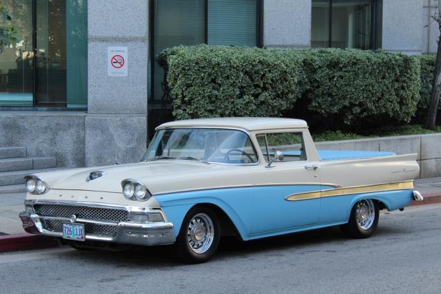 H8RF162049 - 1958 FORD RANCHERO TWO TONE photo 2