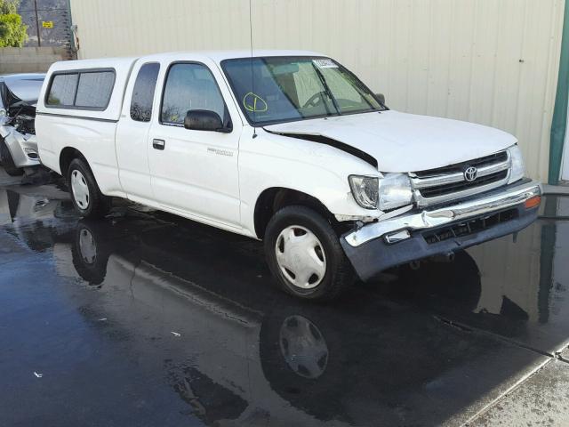 4TAVL52NXXZ448735 - 1999 TOYOTA TACOMA XTR WHITE photo 1