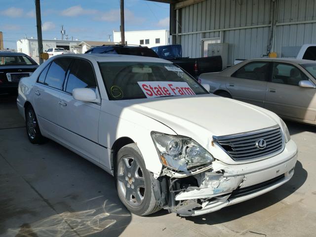 JTHBN36F655003162 - 2005 LEXUS LS 430 WHITE photo 1