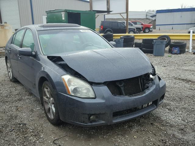 1N4BA41E08C826371 - 2008 NISSAN MAXIMA SE GRAY photo 1