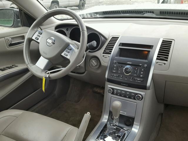 1N4BA41E08C826371 - 2008 NISSAN MAXIMA SE GRAY photo 9