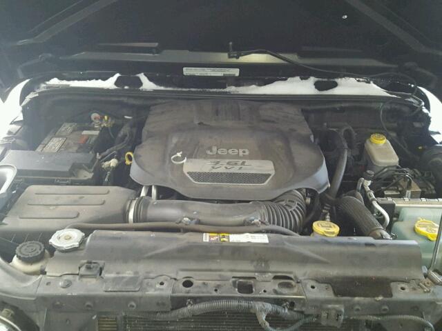 1C4AJWAG4CL285367 - 2012 JEEP WRANGLER S BLACK photo 7