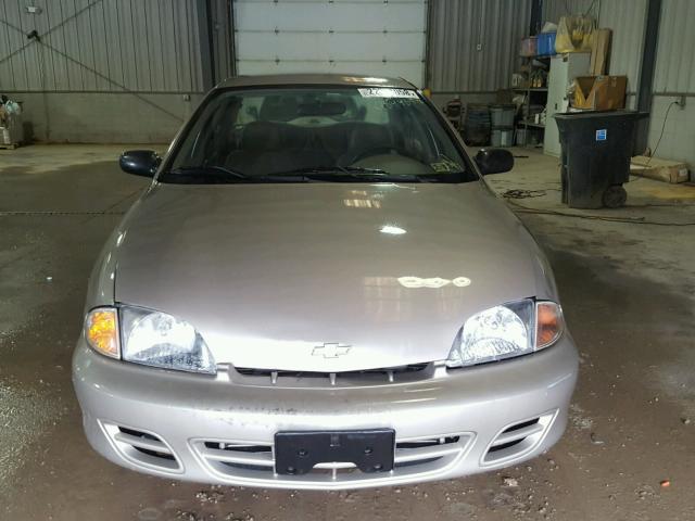 1G1JC5241Y7166368 - 2000 CHEVROLET CAVALIER TAN photo 9