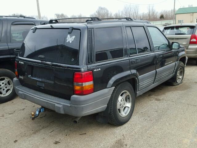 1J4GZ58S4WC153683 - 1998 JEEP GRAND CHER BLACK photo 4