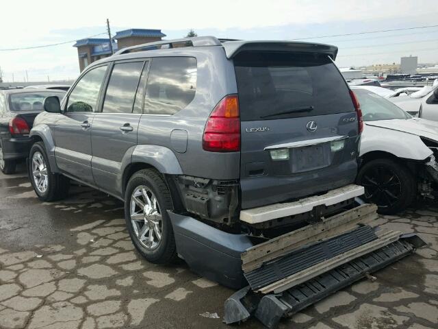 JTJBT20X150093169 - 2005 LEXUS GX 470 GRAY photo 3