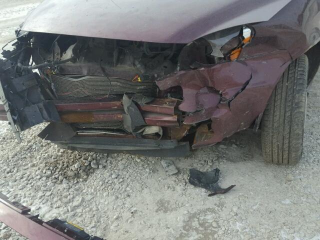 1GNDU231X7D126947 - 2007 CHEVROLET UPLANDER L 勃艮第红 照片 9