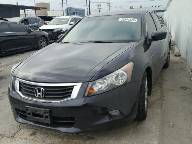 1HGCP36858A086629 - 2008 HONDA ACCORD EXL BLACK photo 2