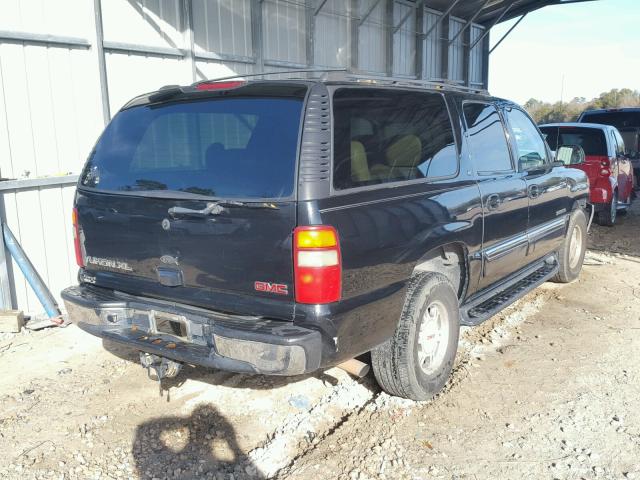 3GKEC16Z92G330005 - 2002 GMC YUKON XL C BLACK photo 4