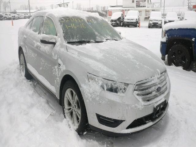 1FAHP2H8XDG201542 - 2013 FORD TAURUS SEL WHITE photo 1