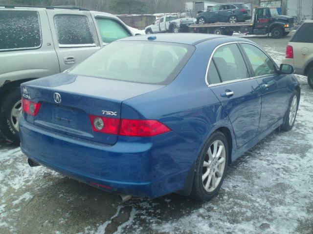 JH4CL95847C003756 - 2007 ACURA TSX BLUE photo 4